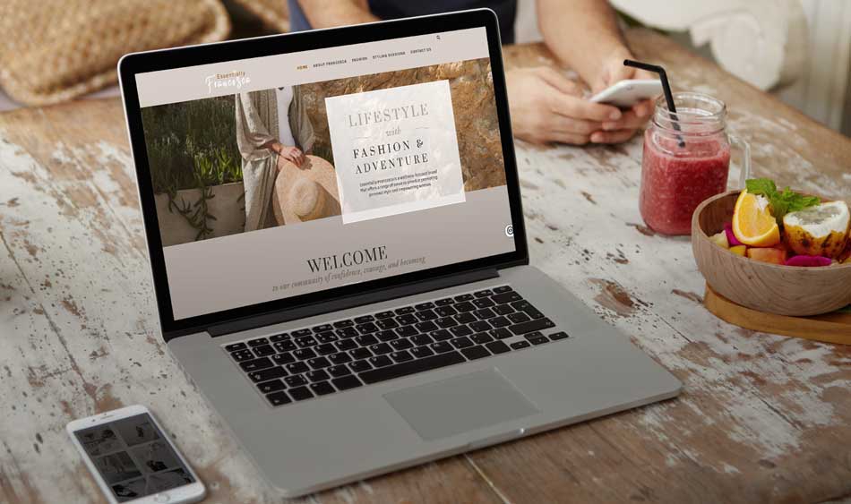 Web Design for Store Clothing Boutique La Porte Indiana